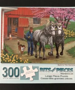 30101 - Bits and Pieces - 18" x 24" - John Sloane - Back In The Harness - 300 Piece