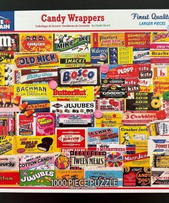 10369 - White Mountain - 24" x 30" - Charlie Girard - Candy Wrappers - 1000 Piece