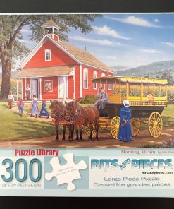 30239 - Bits and Pieces - Large Piece Puzzle - 18" x 24" - John Sloane - Morning, Ma'am - 300 Piece