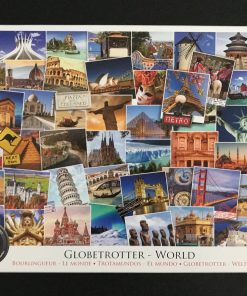 10906 - Eurographics - 19.25" x 26.625" - Globetrotter - World - 1000 Piece