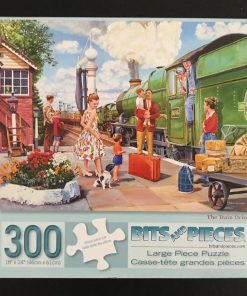 30314 - Bits and Pieces - 18" x 24" - Trevor Mitchell - The Train Driver - 300 Piece