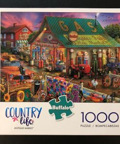 10017 - Buffalo - Country Life - 26.75" x 19.75" - Eduard - Antique Market - 1000 Piece