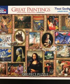 10303 - White Mountain - 24" x 30" - Barbara Behr - Great Paintings - 1000 Piece