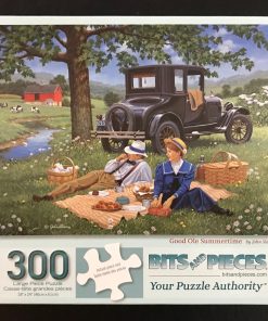 30524 - Bits and Pieces - Large Piece Puzzle - 18" x 24" - John Sloane - Good Ole Summertime - 300 Piece