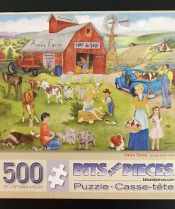 50174 - Bits and Pieces - 18" x 24" - Kay Lamb Shannon - Ames Farm - 500 Piece