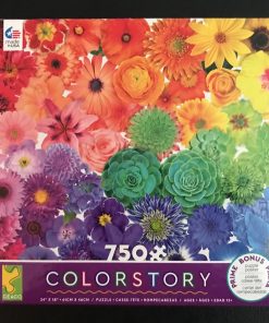 70124 - Ceaco - Colorstory  - 24" x 18" - (Flowers) - 750 Piece