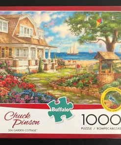 10111 - Buffalo - 26.75" x 19.75" - Chuck Pinson - Sea Garden Cottage - 1000 Piece