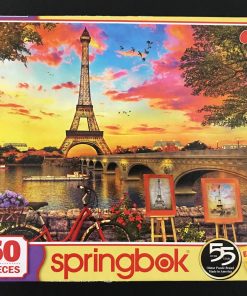 30281 - Springbok - Big Pieces - 18" x 23.5" - Dominic Davison - Paris Sunset - 350 Piece