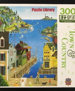 30313 - MasterPieces - Town & Country - EZ grip - 18" x 24" - Art Poulin - A Walk on the Pier - 300 Piece