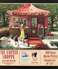 50519 - SunsOut - 18" x 24" - Janet Kruskamp - The Coffee Shoppe - 500 Piece