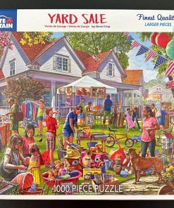 10792 - White Mountain - 24" x 30" - Steve Crisp - Yard Sale - 1000 Piece