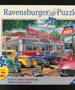 70014 - Ravensburger - 31.5" x 23.5" - Victor McLindon - Jack's Diner - 750 Piece