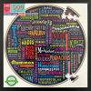 50136 - Eeboo - 23" Diameter Round - 100 Great Words - 500 Piece