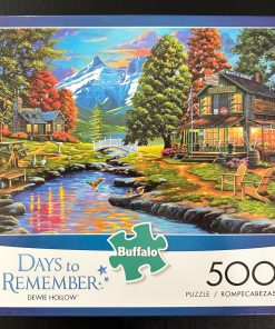 50084 - Buffalo - 21.25" x 15" - Dewie Hollow - Days to Remember - 500 Piece