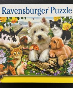 30594 - Ravensburger - XXL - 19" x 14" - Happy Animal Buddies - 300 Piece