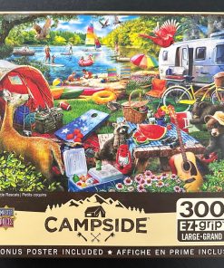 30596 - MasterPieces - Campside - EZ Grip - 24" x 18" - Larry Jones - Little Rascals - 300 Piece