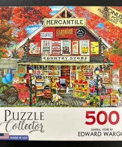50455 - Cra-Z-Art - 24" x 18" - Edward Wargo - General Store - 500 Piece