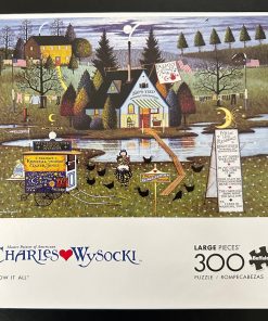 30270 - Buffalo - 21.25" x 15" - Charles Wysocki - Know It All - 300 Piece