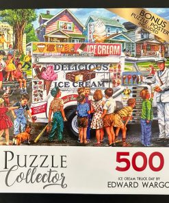 50241 - Rose Art - 24" x 18" - Edward Wargo - Ice Cream Truck Day - 500 Piece