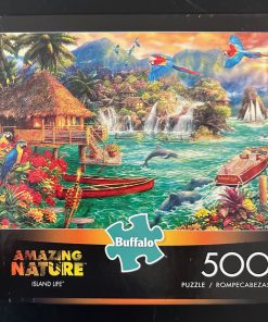 50303 - Buffalo - Amazing Nature - 21.25" x 15" - Chuck Pinson - Island Life - 500 Piece