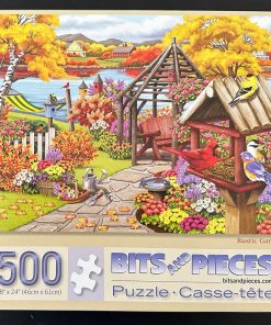 50351 - Bits and Pieces - 18" x 24" - Nancy Wernersbach - Rustic Garden - 500 Piece