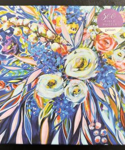 50049 - Galison - 20" x 20" - Lynsay Green - Artful Blooms - 500 Piece