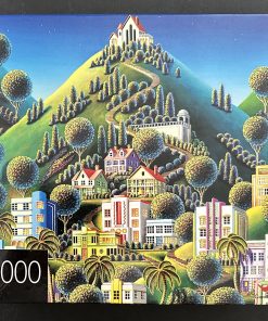 10617 - Cardinal - 20" x " - 27" - Andy Russell - Hidden Village Revisited - 1000 Piece