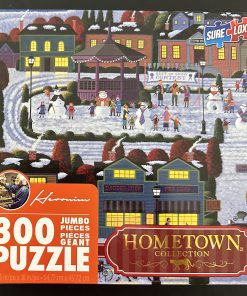 30638 - Sure Lox - Hometown Collection - Jumbo Pieces - 25.5" x 18" - Best of Snow - 300 Piece