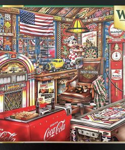 50790 - Springbok - Majestic - 18" x 22.5" - Allied Products - The Man Cave - 500 Piece