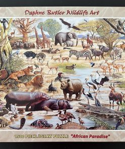 60050 - Buffalo - 22.4" x 34.2" - African Paradise - 1500 Piece