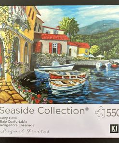 50322 - KI - Seaside Collection - 24" x 18" - Miguel Freitas - Cozy Cove - 500 Piece
