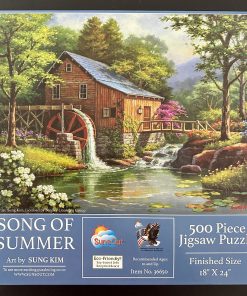 50357 - SunsOut - 18" x 24" - Sung Kim - Song of Summer - 500 Piece