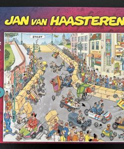 10262 - Jumbo - 26.8" x 19.3" - Jan van Haasteren - The Soapbox Race - 1000 Piece