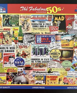 10480 - White Mountain - 24" x 30" - Charlie Girard - The Fabulous 50s - 1000 Piece