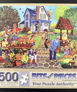 50695 - Bits and Pieces - 18" x 24" - Sandy Rusinko - Decorating For Fall - 500 Piece