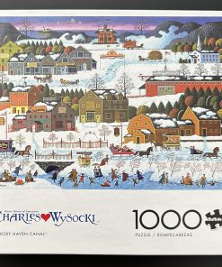 10618 - Buffalo - 26.75" x 19.75" - Charles Wysocki - Hickory Haven Canal - 1000 Piece
