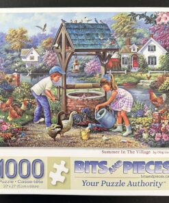 10103 - Bits and Pieces - 20" x 27" - Oleg Gavrilov - Summer in the Village - 1000 Piece