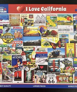 10516 - White Mountain - 24" x 30" - Charlie Girard - I Love California - 1000 Piece