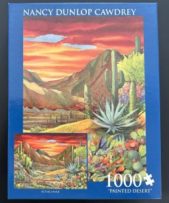 10639 - Andrews & Blaine LTD - 27" x 20" - Nancy Dunlop Cawdrey - Painted Desert - 1000 Piece