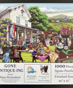 10684 - SunsOut - 20" x 27" - Nancy Wernersbach - Gone Antique-ing - 1000 Piece