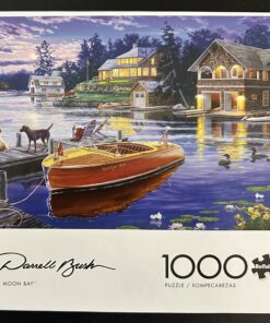 11113 - Buffalo - 26.75" x 19.75" - Darrell Bush - Blue Moon Bay - 1000 Piece