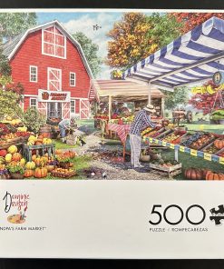 50532 - Buffalo - 21.25" x 15" - Dominic Davison - Grandpa's Farm Market - 500 Piece
