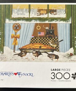30282 - Buffalo - Large Pieces - 21.25" x 15" - Charles Wysocki - Bird Pie - 300 Piece