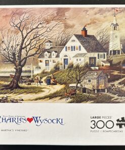 30332 - Buffalo - 21.25" x 15" - Charles Wysocki - Old Martha's Vineyard - 300 Piece
