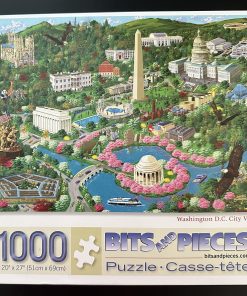 10604 - Bits and Pieces - 20" x 27" - Joseph Burgess - Washington D.C. City View - 1000 Piece