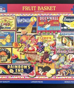 10859 - White Mountain - 24" x 30" - Lois B. Sutton - Fruit Basket - 1000 Piece
