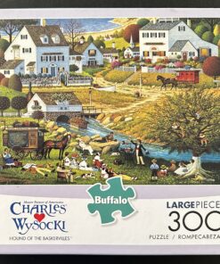 30280 - Buffalo - 21.25" x 15" - Charles Wysocki - Hound of the Baskervilles - 300 Piece
