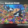 A017 - Vermont Christmas Company - 19" x 13" - Gerald Newton - Wondrous Ocean - 100 Piece