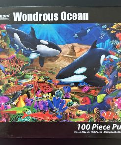 A017 - Vermont Christmas Company - 19" x 13" - Gerald Newton - Wondrous Ocean - 100 Piece