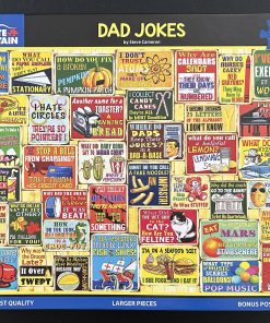 10148 - White Mountain - 24" x 30" - Steve Cameron - Dad Jokes - 1000 Piece